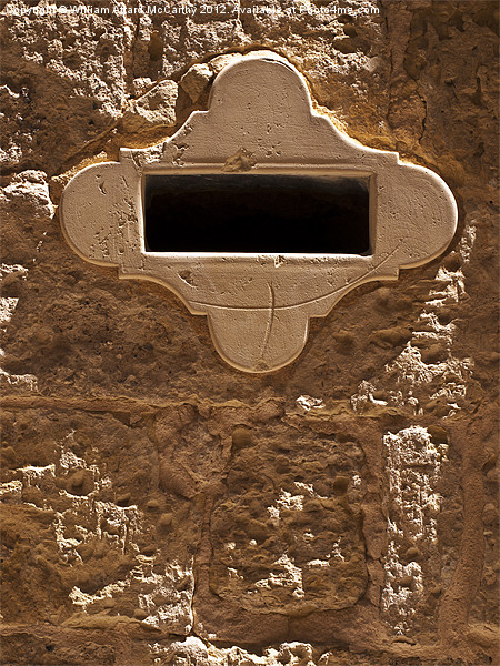Limestone Letterbox Picture Board by William AttardMcCarthy