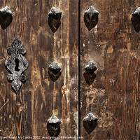 Buy canvas prints of Medieval Doorlock by William AttardMcCarthy