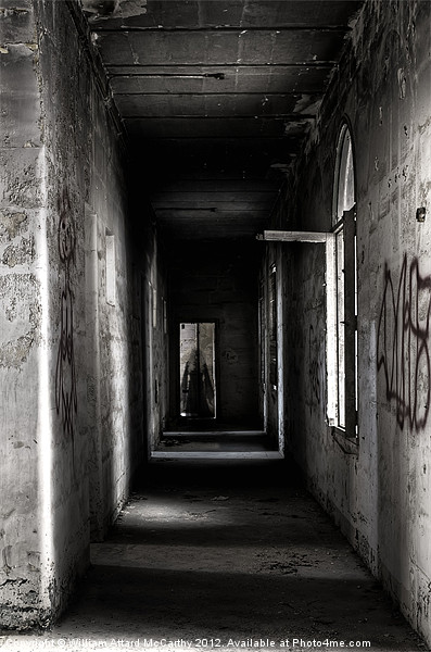 Corridor Ghost Picture Board by William AttardMcCarthy