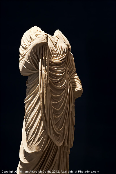 Roman Statue Picture Board by William AttardMcCarthy