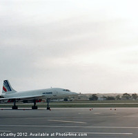 Buy canvas prints of Air France Concorde F-BVFB (cn 207) by William AttardMcCarthy