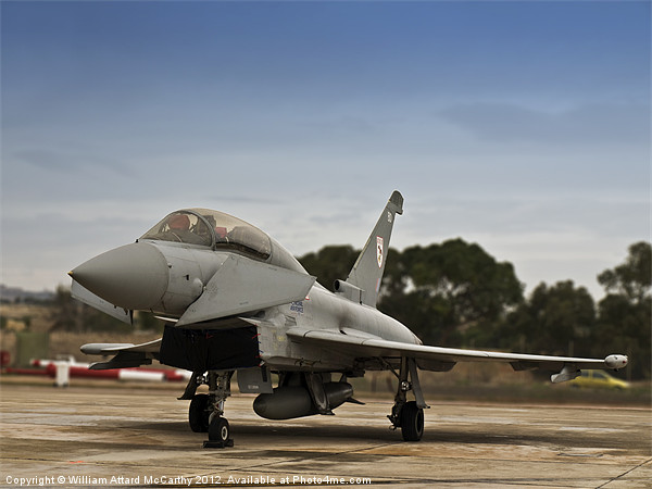 Eurofighter Typhoon Picture Board by William AttardMcCarthy