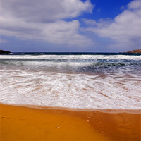 Buy canvas prints of Beach Waters by William AttardMcCarthy