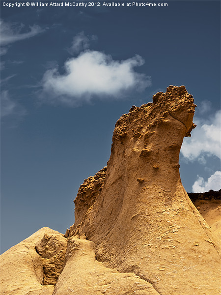 Sandstone Formation Picture Board by William AttardMcCarthy