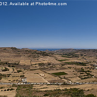 Buy canvas prints of Gozo Panorama by William AttardMcCarthy
