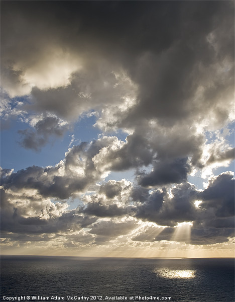Mediterranean Twilight Picture Board by William AttardMcCarthy