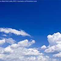 Buy canvas prints of Clouds over Sky by William AttardMcCarthy
