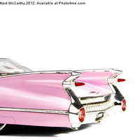 Buy canvas prints of Pink Cadillac by William AttardMcCarthy