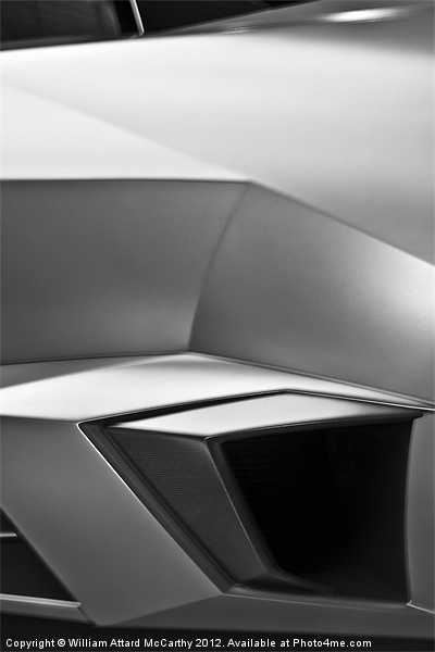 Supercar Abstract Picture Board by William AttardMcCarthy