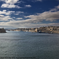 Buy canvas prints of The Grand Harbour by William AttardMcCarthy