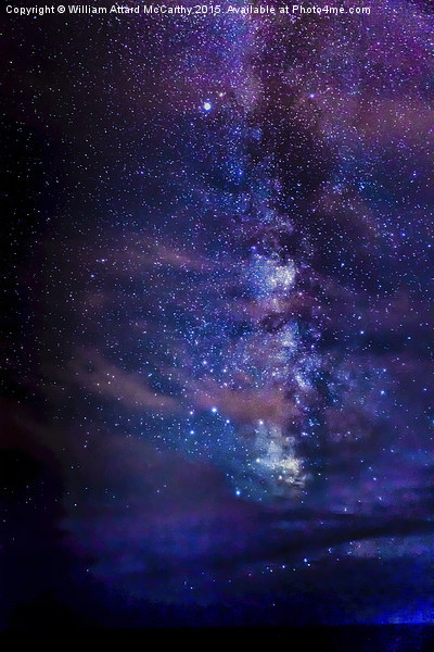 Milky Way Picture Board by William AttardMcCarthy