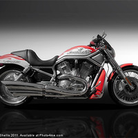 Buy canvas prints of Harley Davidson by Carl Shellis
