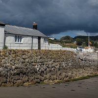 Buy canvas prints of Fishermans cottage by Carl Shellis