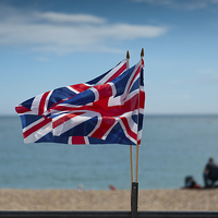 Buy canvas prints of Union jacks by Carl Shellis