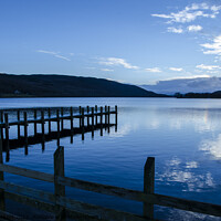 Buy canvas prints of Coniston Jetty by david rodgers