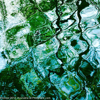 Buy canvas prints of Water Ripples and Reflections Abstract by Natalie Kinnear