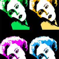 Buy canvas prints of Marilyn Monroe Pop Art by Natalie Kinnear