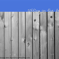 Buy canvas prints of Sitting on the Fence by Natalie Kinnear