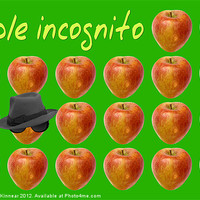 Buy canvas prints of Apple Incognito by Natalie Kinnear