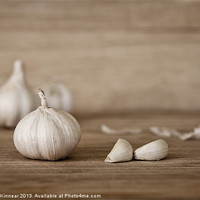 Buy canvas prints of Garlic by Natalie Kinnear