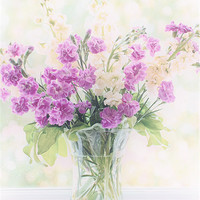 Buy canvas prints of Vase of Flowers by Natalie Kinnear