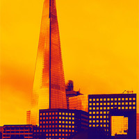 Buy canvas prints of Modern - The Shard London England by Natalie Kinnear