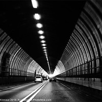Buy canvas prints of Dartford Crossing Tunnel by Natalie Kinnear