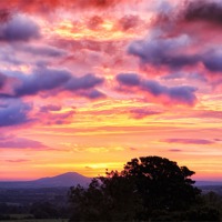 Buy canvas prints of Shropshire Sunrise by Natalie Kinnear
