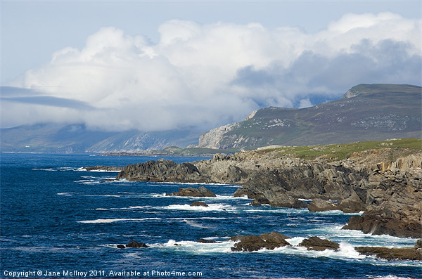 Atlantic Coast, Achill Island Ireland Picture Board by Jane McIlroy