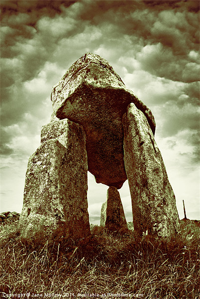 Leganany Dolmen, Northern Ireland Picture Board by Jane McIlroy