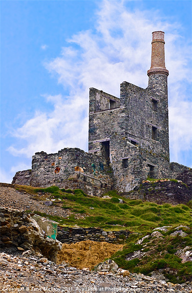 Old Copper Mine, West Cork Picture Board by Jane McIlroy