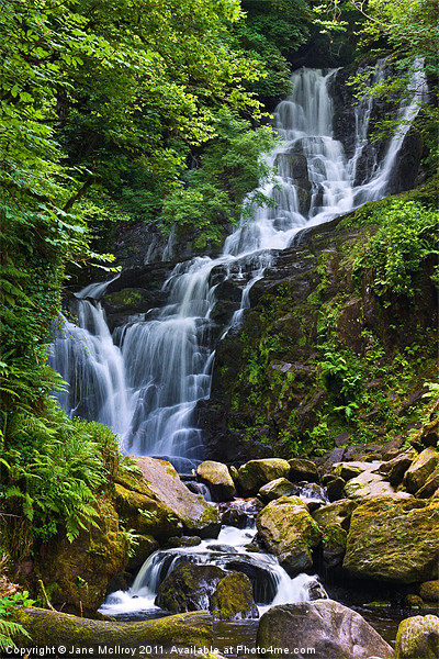 Torc Waterfall, Killarney, Kerry, Ireland Picture Board by Jane McIlroy