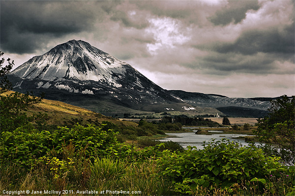 Errigal, Donegal, Ireland Picture Board by Jane McIlroy