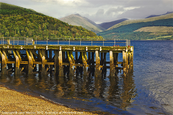 Inverary Harbour, Loch Fyne, Scotland Picture Board by Jane McIlroy