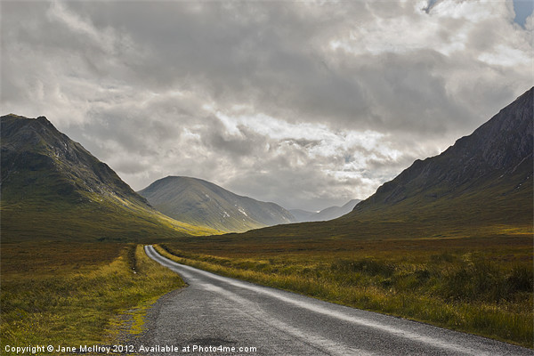 Glen Etive, Highlands of Scotland Picture Board by Jane McIlroy