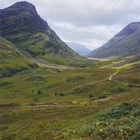 Buy canvas prints of Glencoe, Highlands of Scotland by Jane McIlroy
