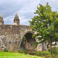 Buy canvas prints of Old Bridge at Stirling, Scotland by Jane McIlroy