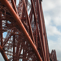 Buy canvas prints of Forth Rail Bridge, Scotland by Jane McIlroy