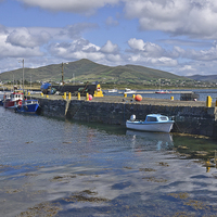 Buy canvas prints of Knightstown Harbour Valentia by Jane McIlroy