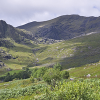 Buy canvas prints of Kerry Mountain Scene by Jane McIlroy