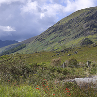 Buy canvas prints of Kerry Mountains by Jane McIlroy