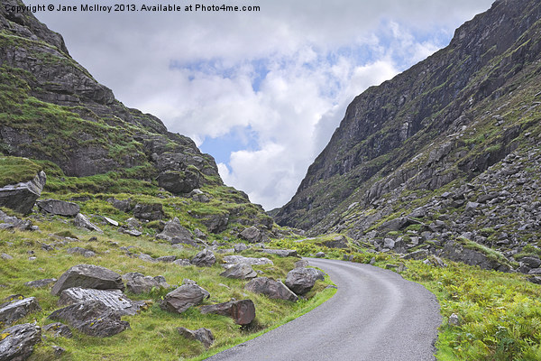 Road Through the Gap of Dunloe Picture Board by Jane McIlroy