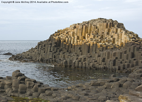 Giants Causeway Picture Board by Jane McIlroy