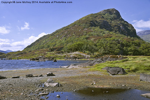 Eagles Nest Rock - Killarney - Ireland Picture Board by Jane McIlroy