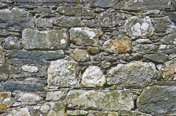 Stone Wall Picture Board by Jane McIlroy