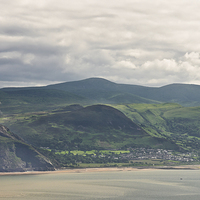 Buy canvas prints of Anglesey from the Great Orme by Jane McIlroy