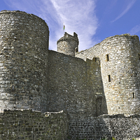Buy canvas prints of Harlech Castle Wales by Jane McIlroy