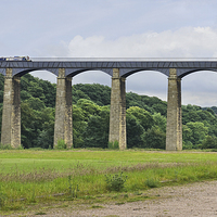 Buy canvas prints of Pontcysyllte Aqueduct Wales by Jane McIlroy