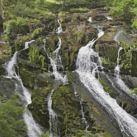 Buy canvas prints of Swallow Falls by Jane McIlroy