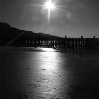 Buy canvas prints of Beach at Overstrand by Nathan Brown